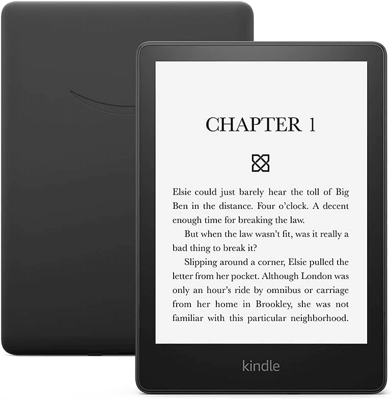 Amazon Kindle Paperwhite (16 GB) Now with a larger display, adjustable warm light, increased battery life, and faster page turns Black